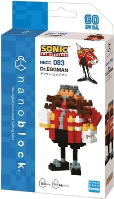 NANOBLOCK DR.EGGMAN MINI BRICKS PUZZLE 160 PIECES NBCC_083 - Image 1 of 3
