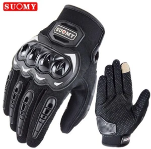 Suomy SU-33 Guanti da Moto estivi a maglia traspirante Touch ✅ - Foto 1 di 11