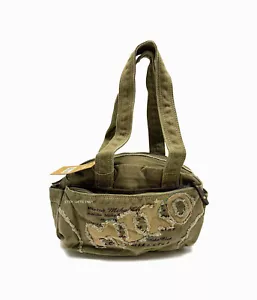 Bolso de Hombro 11x8 Pequeño de Lona Verde para Mujer MIKO CLUB Moda Lona Bolso para Dama - Imagen 1 de 10