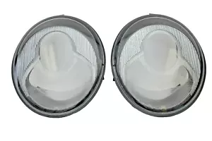 Porsche 993 Head Light Lens Pair 99363190100 99363190200 - Foto 1 di 7