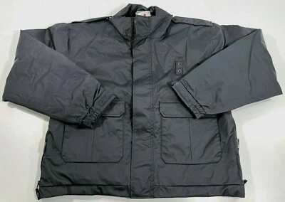 HELLY HANSEN 2XL TALL METRO WORK WEAR JACKET INSULATED WATERPROOF POLICE COAT - Image 1 of 4