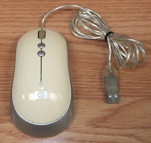 Genuine Vintage HP (P2351AA) Optical USB Wired Computer Mouse Only **READ** - Picture 1 of 5