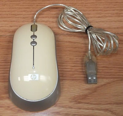 Genuine Vintage HP (P2351AA) Optical USB Wired Computer Mouse Only **READ**  - Image 1 of 4