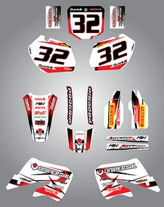 Honda CR 125 - 1998 / 1999 Full Graphic kit Storm Style Stickers Graphics - Bild 1 von 1