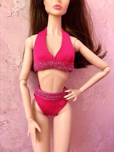 BQ-SPLASH – Colorful Bikini for 12" 1/6 Scale Fashion Dolls – 2 Colors - Picture 1 of 9