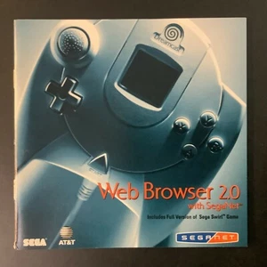 Navegador web 2.0 SEGA Dreamcast solo manual de instrucciones - Imagen 1 de 2