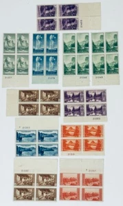 11 Nationalparkblöcke 1934 plus Boulder Dam - postfrisch - ohne Falz - Bild 1 von 11