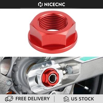 Tuerca de eje de rueda trasera para Beta RR 250 300 350 390 430 480 Xtrainer 300 2015-2024 Foto 1 de 4