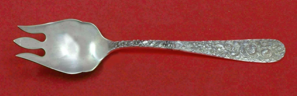 Rose by Stieff Pastel de Plata Esterlina Helado Spork Hecho a Medida 5 3/4" Foto 1 de 1