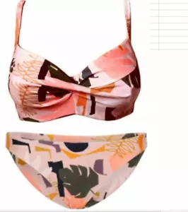 CHANTELLE Femilet Tahiti Bügel Bikini DE Gr.70F + 38 Slip , UK 32E +S Peach - Bild 1 von 8