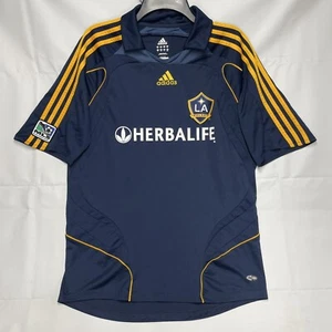 Adidas Los Angeles Galaxy 2008 Away Soccer Jersey - Men’s Medium - 221840 - Picture 1 of 7
