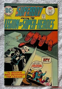 DC SUPERBOY #207 1a Serie "El Novato que Traicionó a la Legión" Marzo 1975 en muy buen estado* - Imagen 1 de 2