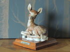 Capodimonte Fallow Deer Figurine by G Armani 1984