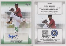 2017 Leaf Perfect Game National Showcase Green /10 Ryan Wimbush #BA-RW1 Auto