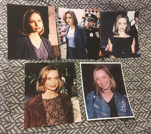 Impresionante LOTE DE FOTOS CALISTA FLOCKHART 2 Cuatro 8x10s + 1!! Ally McBeal Supergirl - Imagen 1 de 1