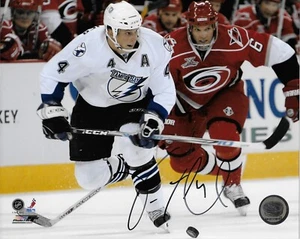 Autographed Tampa Bay Lightning Vincent Lecavalier 8x10 Photo #3 Original - Picture 1 of 2