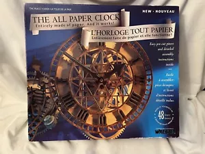 Wrebbit The All Paper WORKING Clock Peace Tower 3D Model Kit - NEW - Picture 1 of 9