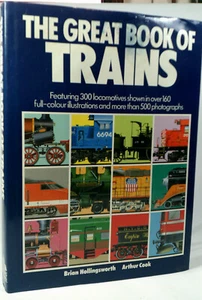 The Great Book of Trains Brian Hollingsworth & Arthur Co ~ Vendedor ~ Rápido y Gratis - Imagen 1 de 11