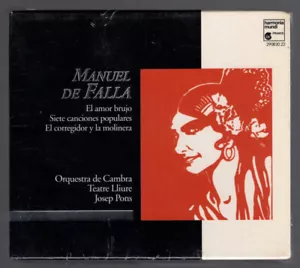 MANUEL DE FALLA *El Amor Brujo* Siete Canciones... Josep Pons 3 CD boxed set NEW - Picture 1 of 5