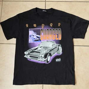 1999 Super Charged Muscle Car – Classics Never Die Arizona Mens T Shirt Black L - Picture 1 of 12