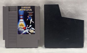 Championship Bowling For NES With Case