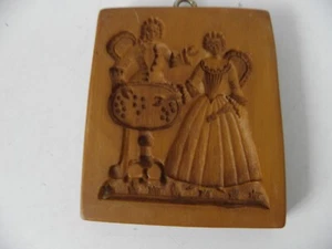 Springerle Model Biedermeier Abdruck originaler antiker Holzmodel ..NEU - Picture 1 of 5