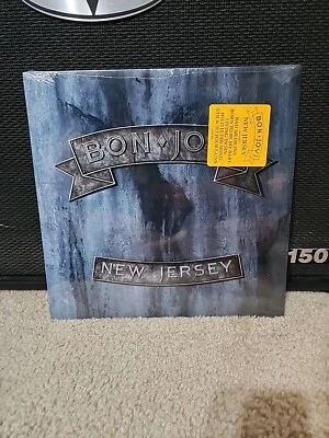 Bon Jovi New Jersey Lp Vinyl OG 1988 1st Press SEALED W/Hype EX/Mint - Image 1 of 4