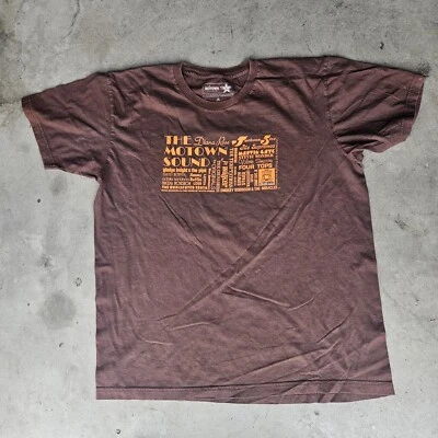 Motown Museum Rap Tour Rock Concert Band T-Shirt tee shirt sz. XL  - Image 1 of 4