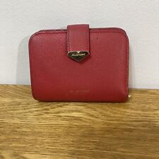 Jill Stuart ladies red leather small purse/ wallet