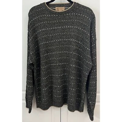 Vintage Lord & Taylor Casual Classics Men's Crewneck Sweater Size L Foto 1 de 4