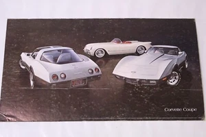 Vintage 1978 Corvette GM Dealer Showroom Poster Sign 32x18 Cardboard Chevy - Picture 1 of 14