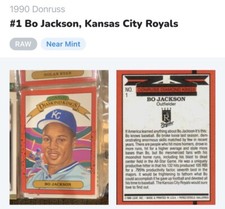 Bo Jackson cards 1990-1993