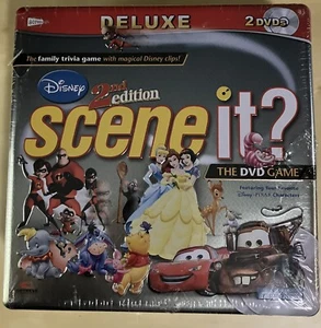 SCENE IT? DISNEY 2ND EDITION DELUXE DVD FAMILY TRIVIA GAME SCREEN LIFE NEW - Picture 1 of 2