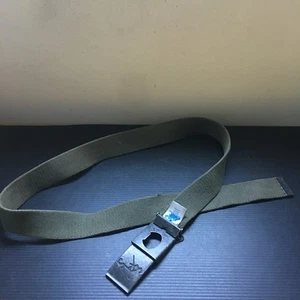 Fibbia apribottiglie cintura cotone oliva EMS sport montagna orientale vintage anni 90 - Foto 1 di 7