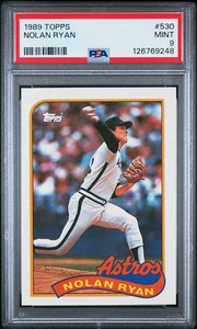 PSA 9 1989 Topps #530 Nolan Ryan Astros - Bild 1 von 2