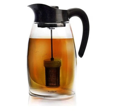 Primula Flavor It Beverage System 92 oz Black Infuser Pitcher 2.9 Quart - NEW - Image 1 of 2