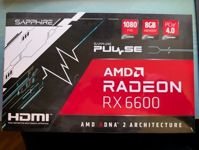 Carta grafica Gaming PC AMD Radeon RX6600m 8GB GDDR6 Scheda video 1 HDMI + 3 DP - Immagine 1 di 3