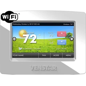 Venstar T7850 ColorTouch - Pantalla táctil de alta resolución, termostato programable de 7 días - Imagen 1 de 8