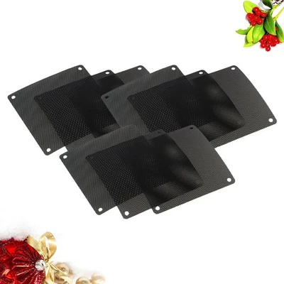  10 stücke 14cm quadratisch computer mesh staubdicht filter pvc staubdichte - Bild 1 von 4