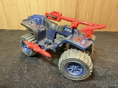 Vehículo todo terreno Cobra 1985 hurón 4 ruedas vintage G.I. GI Joe 3,75 ARAH completo con manguera Foto 1 de 4