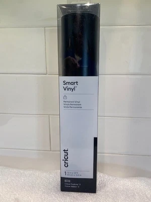 Cricut Smart Permanent Vinyl (13in x 12ft, Black) - Image 1 of 4