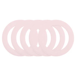 5Pcs Magnetic Sticker Ring Magnetic Adapter Ring Pink - Zdjęcie 1 z 7