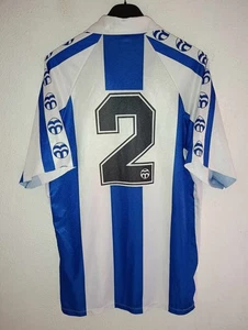 ESPANYOL 1987-1988 Match Worn Dorsal 2 camiseta shirt trikot maillot maglia XL - Picture 1 of 10
