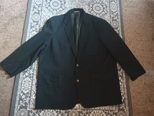 Duluth Fire Hose Presentation Jacket Mens 3XL Tall Black Canvas Blazer Utility - Picture 1 of 14