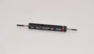 1-72 UNF-2B ~ Thread Plug Gage ~ Go No/Go ~ .073 ~ 72 TPI ~ Washington - Picture 1 of 1