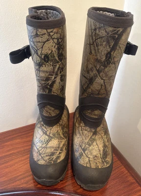 Cabela's Ultra Heavy Duty Zonz Woodland Camo Hunting Boots Women’s Size 7W - Image 1 of 4