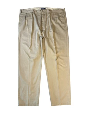 RALPH LAUREN POLO Men’s ANDREW Chino Pant 100% Cotton Size 44 Vintage 32 Inseam  - Image 1 of 4