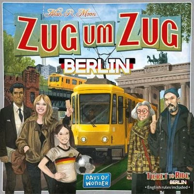 Days of Wonder, Zug um Zug: Berlin, Familienspiel, Brettspiel, 2-4 Spieler, - Bild 1 von 4