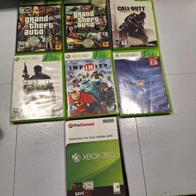 Call of Duty MW3 Advanced Warfare Xbox 360 Bundle Lot Grand Theft Auto IV GTA - Bild 1 von 4
