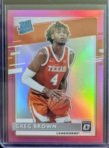 2021 Chronicles Optic #226 Greg Brown III RC Pink Prizm - Picture 1 of 2